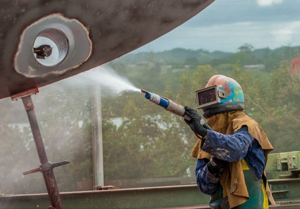 High Pressure Water Blasting for Urban Sites